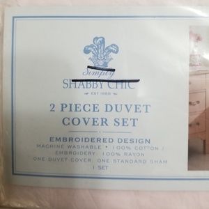 Simply Shabby Chic 2 pieceTwin pink Duvet cover